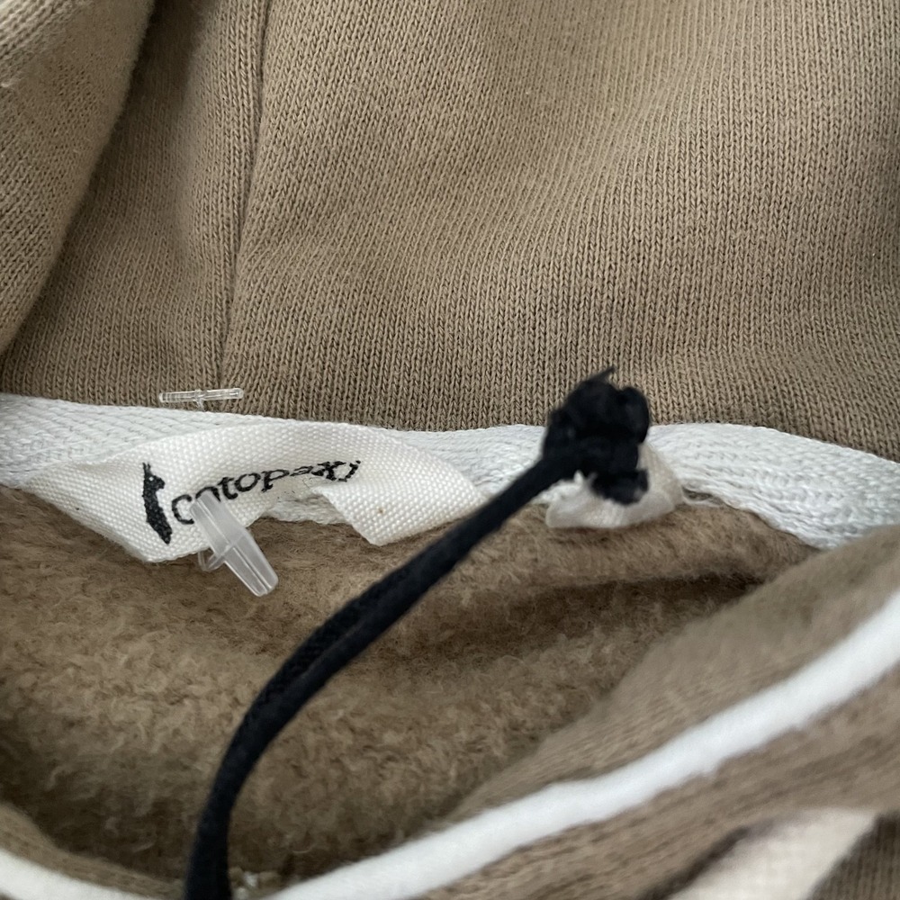 Cotopaxi Men's Do Good Organic Pullover‎ Hoodie Desert Tan | Size Small - Picture 6 of 10